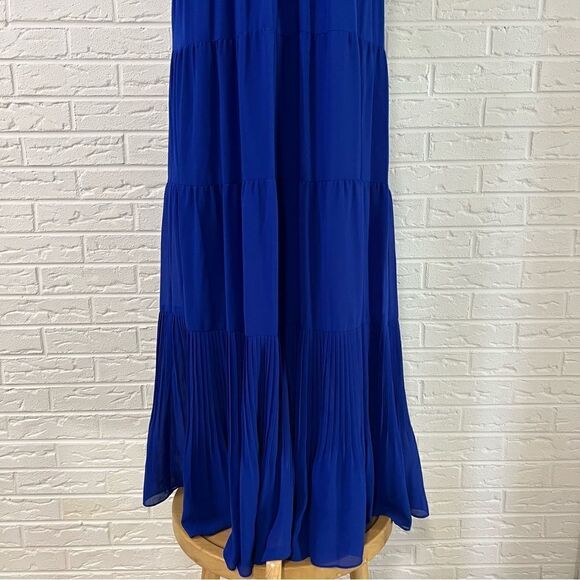 NWT Alex Marie Cobalt Blue Maxi Dress Size 6 - Picture 13 of 16